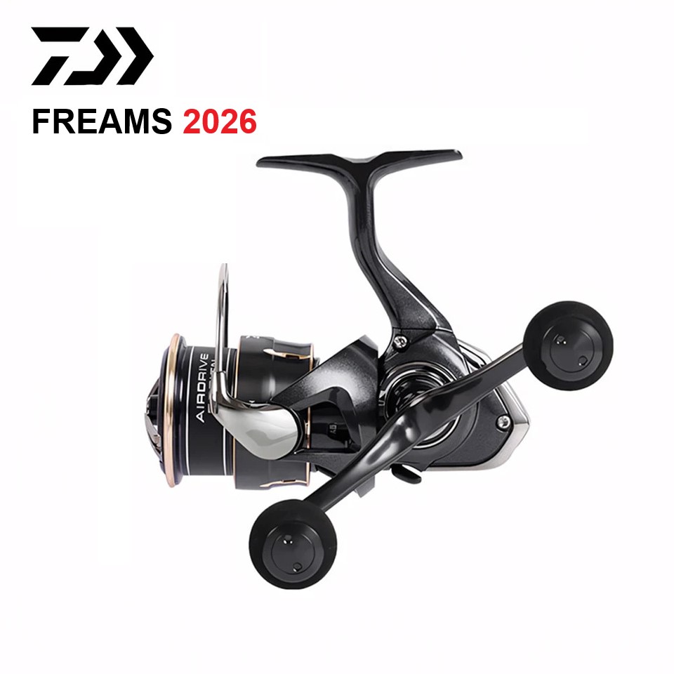Abu Garcia Reel Revo - ダイワ 2026 フリームズ スピニングリール、淡水・海水両用釣りリール、ルアーフィッシング用万能ロングキャスティングリール