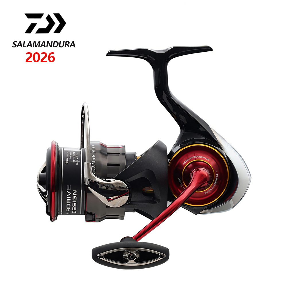 Abu Garcia Reel Revo - 2026年 ダイワ 新型 サラマンドラLT スピニングフィッシングリール ベイトキャスティングリール