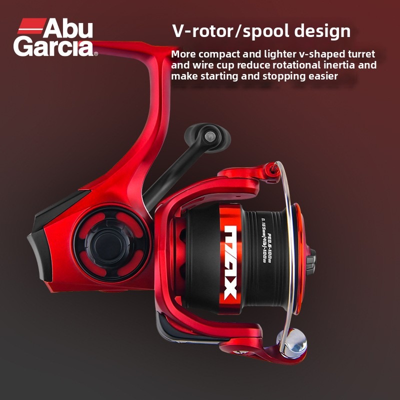 Abu Garcia Reel Max - アブガルシア ブラックマックスSX スピニングフィッシングリール ロングキャスト 淡水・海水両用 4+1ベアリング