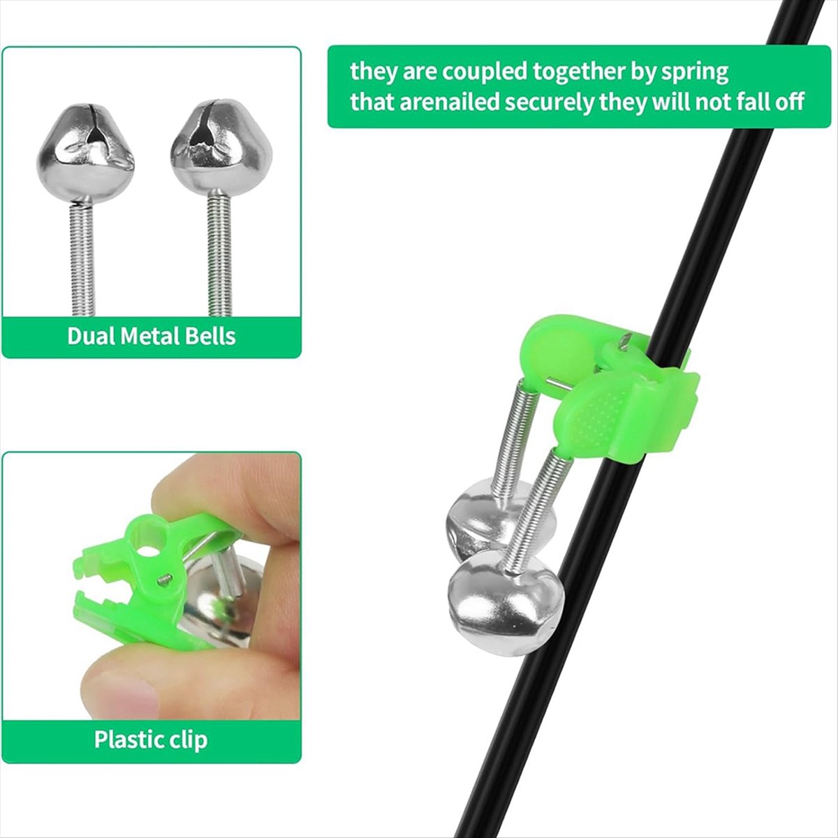 Fishing Rod Telescopic - 【MEGAL SALE】地面用釣り竿ホルダー 拡張可能な伸縮式釣り竿ホルダー 河岸砂地用 アラームベル付き