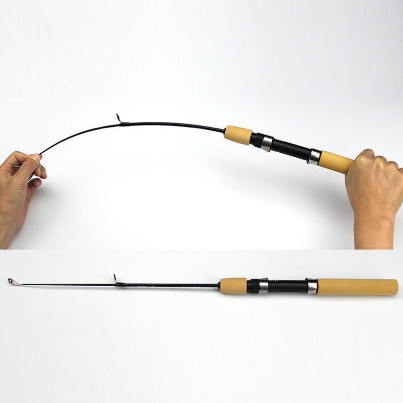 超軽量冬用氷釣り竿 ポータブル冬用氷釣り竿 スピニングキャス - Fishing Rod Spinning のレビューと価格