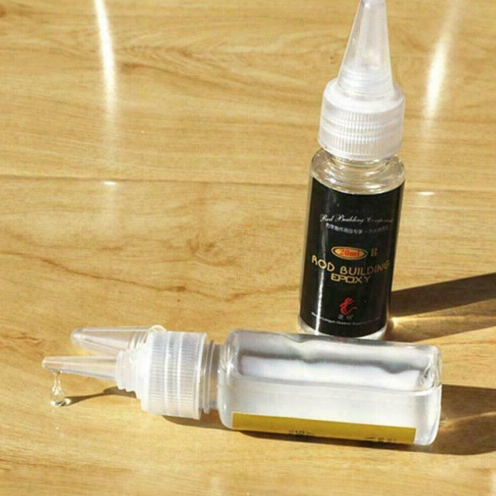 2 個釣竿接着剤釣竿エポキシ樹脂 AB 接着剤透明接着剤麻ひ - Fishing Rod Building Kit のレビューと価格