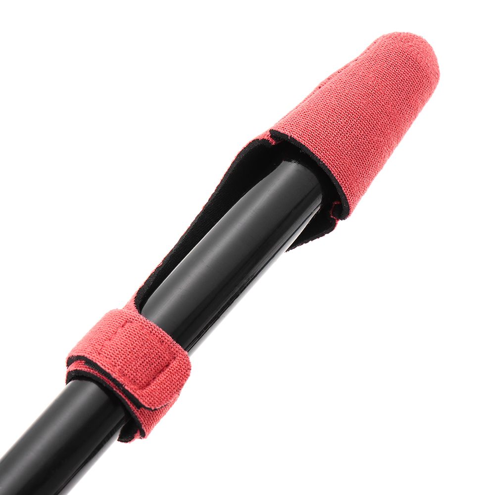 赤、青、黒ネオプレン釣りロッド先端部カバートラス杖スリーブポ - Fishing Rod Case のレビューと価格